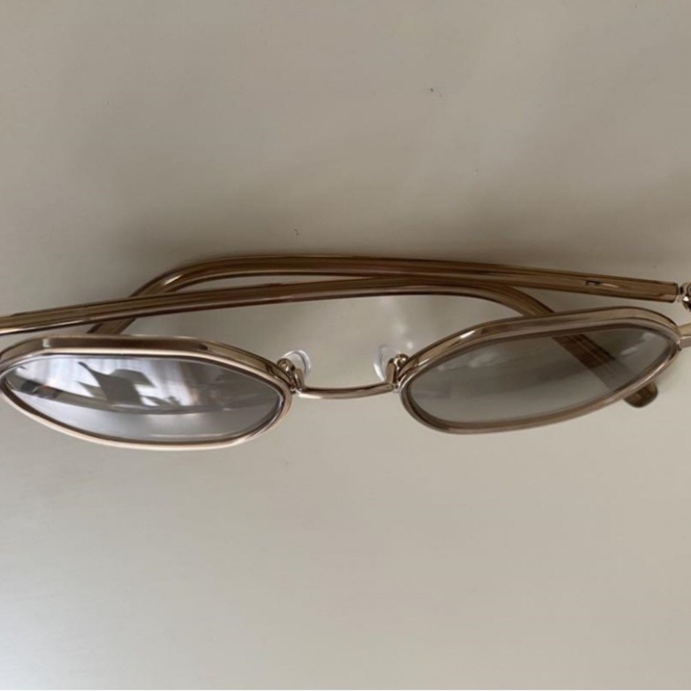 Stylish Brown Hexagonal Sunglasses - image 2